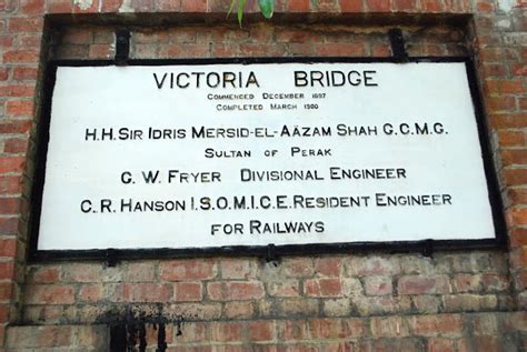 Berusia 117 tahun, nama jambatan victoria diambil sempena nama ratu victoria yang memerintah united kingdom (uk) ketika itu. Jambatan Victoria Di Kuala Kangsar Berusia 117 Tahun ...