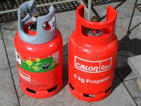 Calor Gas 6kg Caravan Cylinders 1 Full And 1 12 To 34 In
