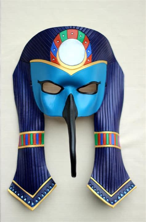 Made To Order Egyptian Thoth Leather Ibis Mask