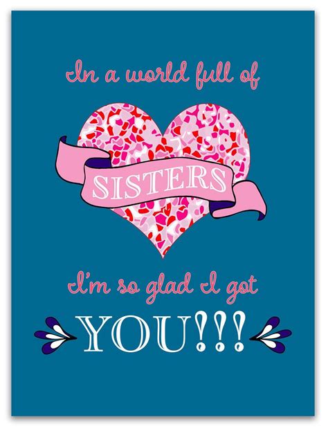 Have some leftover buttons and need some cool new craft ideas, too? Free Happy Birthday Cards Printables | Sister quotes ...