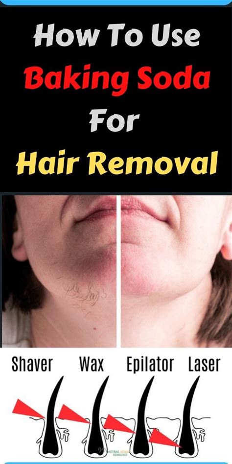 How To Use Baking Soda For Hair Removal