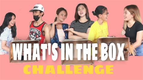 Whats In The Box Challenge Youtube