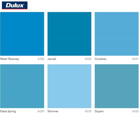 Bold Blue Dulux Paint Colors Interiors By Color