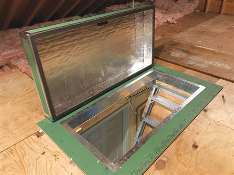 An Airtight Attic Hatch Cover Remodeling