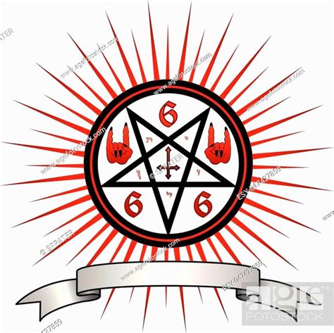 Vector Illustration Full Of Magic And Satanic Symbols Stock Vector Vector And Low Budget