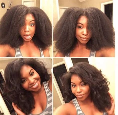 Chic Stylish Straight Natural Hair Ig Livin Fearless