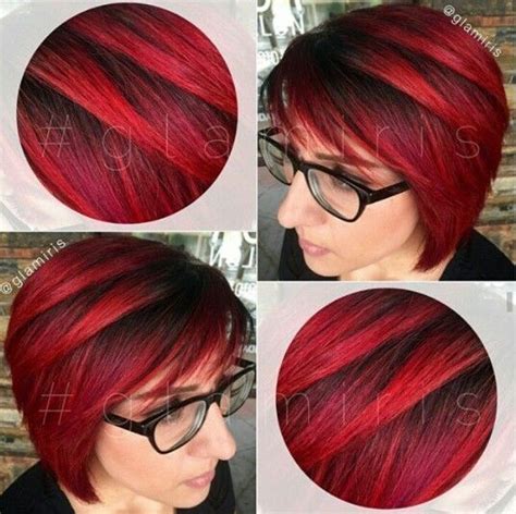 Bright Red With Dark Roots Beautiful But Why Red Has To