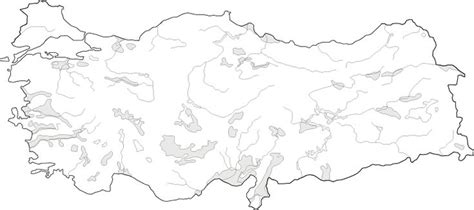 Türkiye Dilsiz Ova ve Akarsular Haritası Harita Haritalar Türkiye