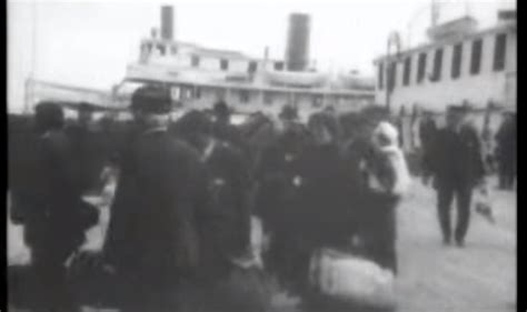 This Rare Footage Shows Immigrants Arriving At Ellis Island In 1906