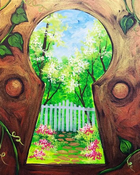 It's quite easy to draw part of an image. 55 Easy Acrylic Painting Ideas on Canvas - Cartoon District