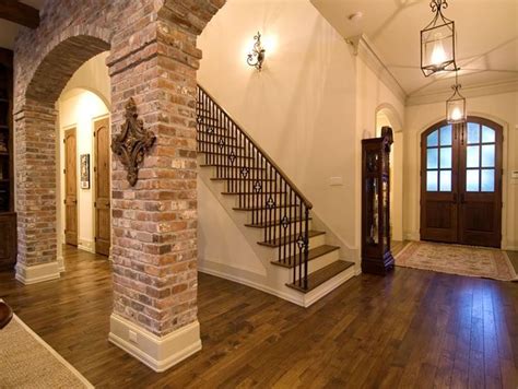 Image Result For Brick Around Arched Doorway Brick Columns Rustic House