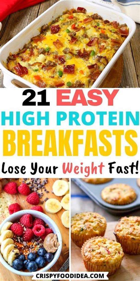 21 Healthy High Protein Breakfasts To Lose Your Weight Artofit