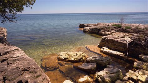 View From The Trail At Newport State Park Door County R