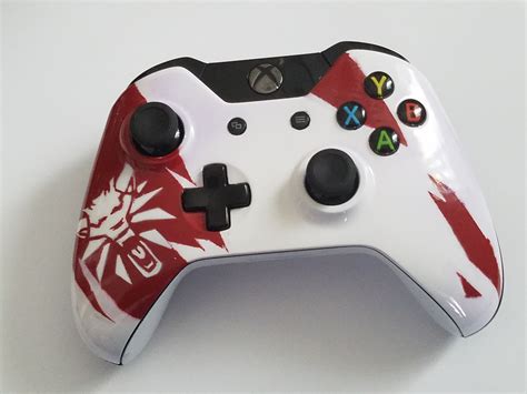 Witcher 3 Themed Xbox Controller Custom Xbox One Controller Xbox