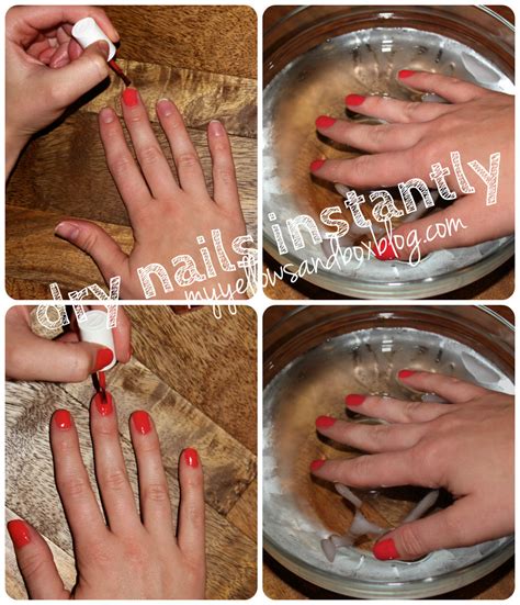 dry nails instantly - Twist Me Pretty