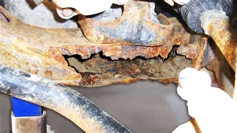 Reasonable Diy Rust Repair On A Vehicle Subframe Unibody Or Frame