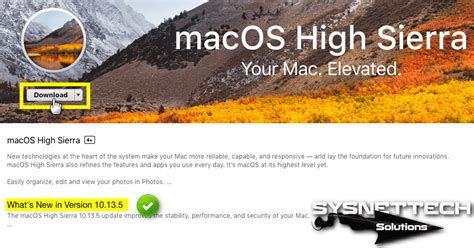 How To Update To Macos High Sierra Specplm