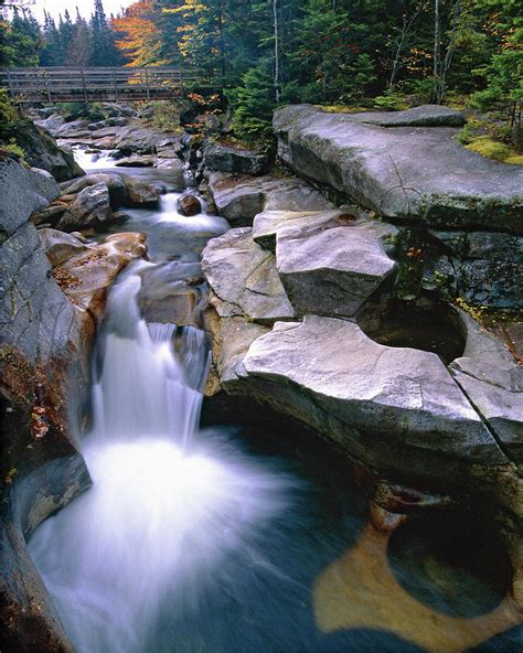 Waterfall On The Ammonoosuc River Photograph By George Oze Fine Art
