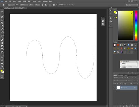 How To Draw Curved Lines In Photoshop Clipping Way