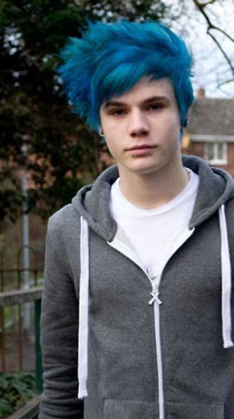 15 Guys With Blue Hair The Best Mens Hairstyles And Haircuts