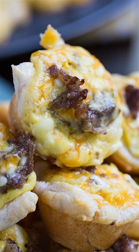 Sausage Biscuit Cups Spicy Southern Kitchen