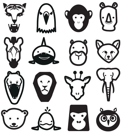 Animal Pictogram Simple Its One Of My Designs Looks Like Zoo Logo