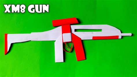 Origami Xm8 Gun How To Make Paper Origami Gun Easy Paper Heckler