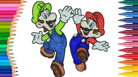 Dibujos para dibujar de mario. Dibujos Para Colorear Online Mario Bros - Para Colorear