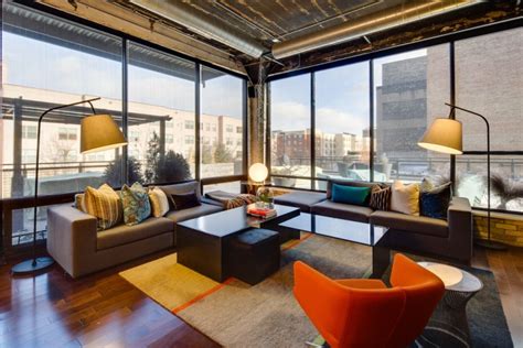 Chic small living room idea. 20+ Loft Living Room Designs, Ideas | Design Trends ...