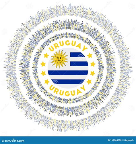 Uruguay Symbol Stock Vector Illustration Of Drawn 167665680