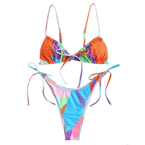 Oem Bikini Custom Women Swimsuit Recycle Bikini Set Underwire Sexy