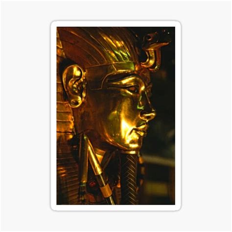 King Tut Tutankhamun Sticker For Sale By Nourhann Redbubble