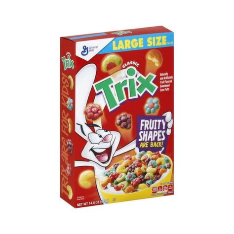 Trix Classic Fruity Shape Cereal