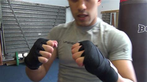 How To Wrap Your Hands For Boxing And Kick Boxing Youtube