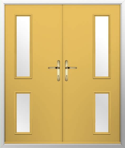 Solidor Garda Timber Composite Door In Buttercup Yellow