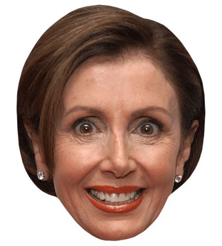 Nancy Pelosi Lipstick Celebrity Mask Celebrity Cutouts