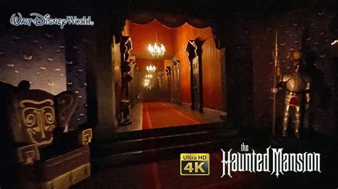 The Haunted Mansion On Ride Low Light 4k Pov Magic Kingdom Walt Disney