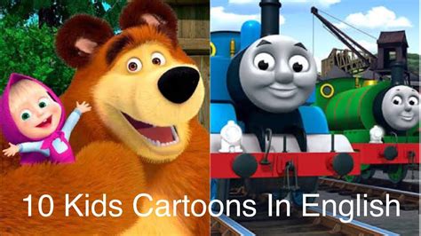 10 Kids Cartoons In English For Learning Youtube