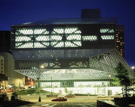 Seattle Central Library Oma Lmn Archdaily