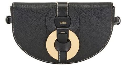 Chloé Leather Darryl Belt Bag In Black Lyst
