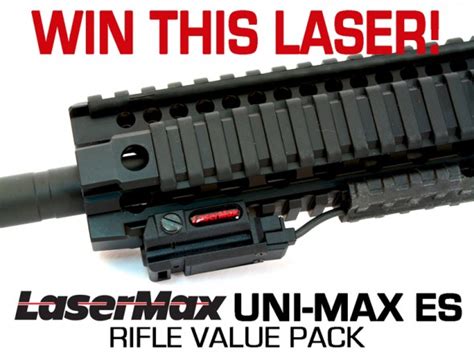 Win This Lasermax Uni Max Es Rifle Value Pack My Gun Culture