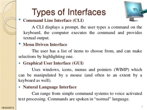What could a graphical user interface be used for? human computer interface