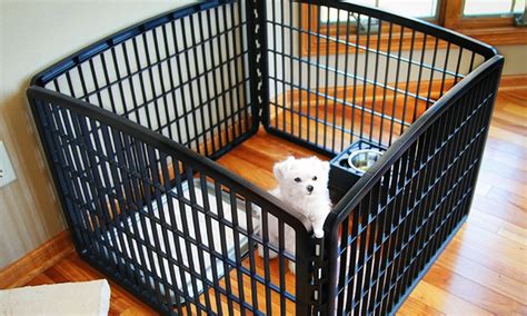 Indooroutdoor 4 Panel Pet Playpen Groupon