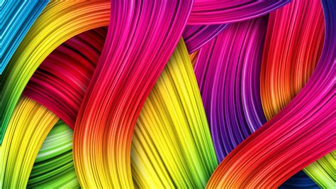Rainbow 3d Color Wallpaper Hd