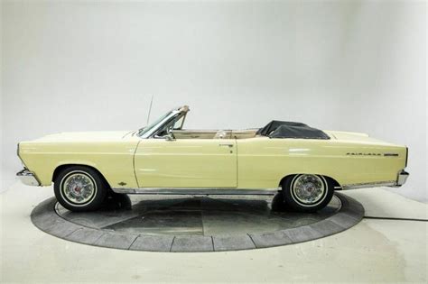 1966 Ford Fairlane 500 V8 10l Automatic Convertible Yellow Classic