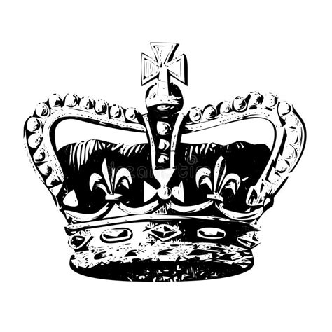 King Crown Drawing Vector