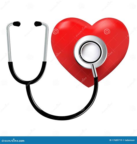 Stethoscope And Heart Vector Royalty Free Stock Images Image 17689719