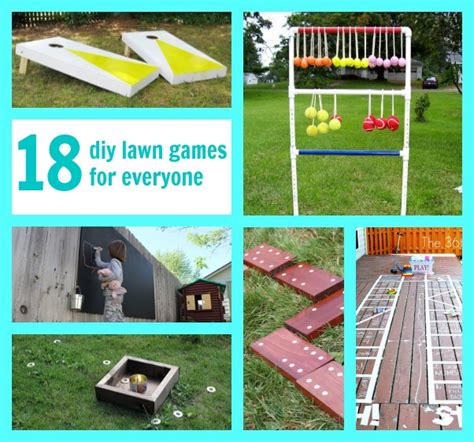 Diy Backyard Games For Adults Outdoor Furniture Design