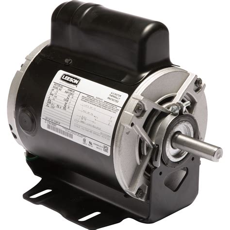Leeson Instant Reversing Electric Motor — 12 Hp 1625 Rpm 115 Volts