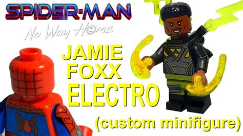 Lego Spider Man No Way Home Electro Custom Purist Minifigure Youtube